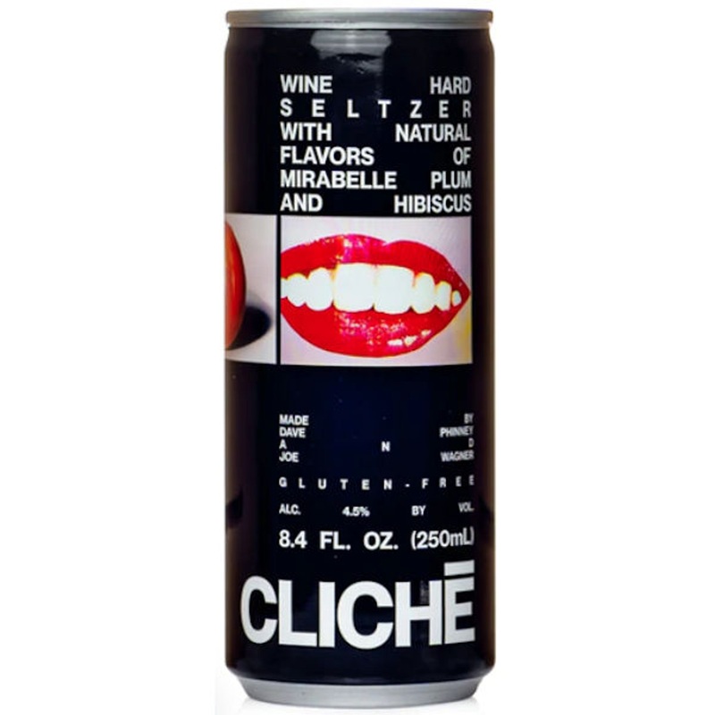 Cliche Mirabelle Plum and Hibiscus Wine Seltzer 8.5oz 4 Pack Cans
