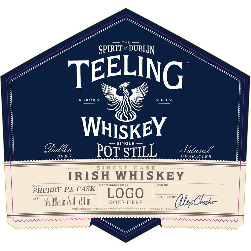 Teeling Single Cask Sherry PX Cask Irish Whiskey 750ml