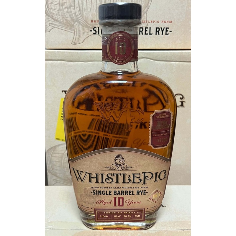WhistlePig 10 Year Single  Exclusive