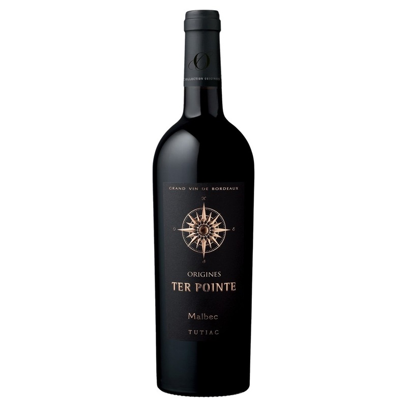 Tutiac – Origines Ter Pointe, Blaye Ctes de Bordeaux Rouge 2019 13% 750ML