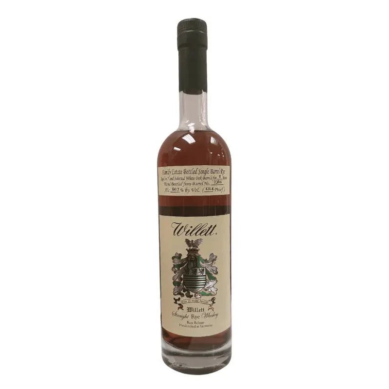 Willett Family Estate 11 Year Single Barrel Rye #2364 Best For Last 121.4 Proof