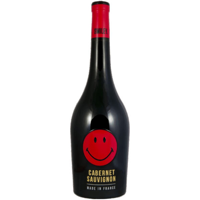 6 Bottle Case Smiley Wines Vin de France Cabernet NV w/ Shipping Included