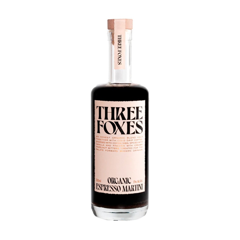 Three Foxes Organic Espresso Martini 13% 700ml