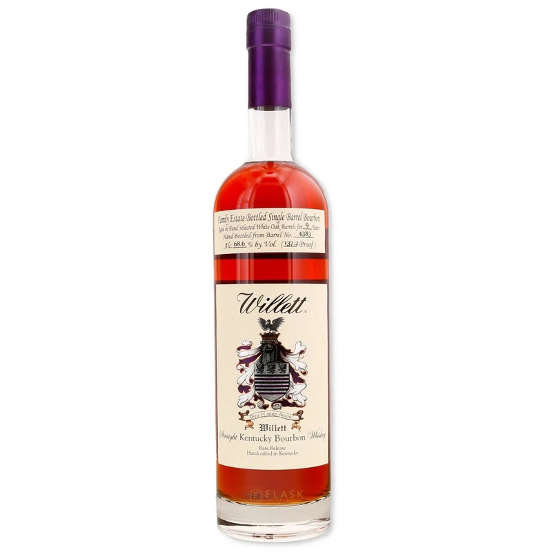 Willett Family Estate Bottled Single Barrel Bourbon 9 Year 137.2 Proof November Rain