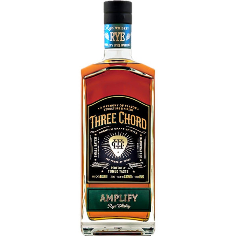 Three Chord by Neil Giraldo Amplify Rye Whiskey 750ml