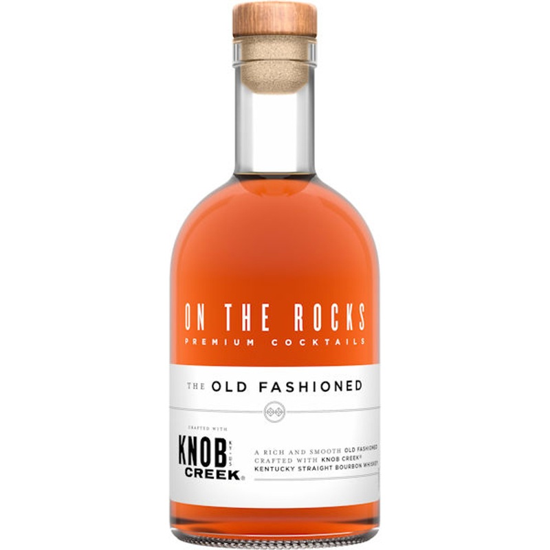 On The Rocks Knob Creek Bourbon The Old Fashioned Ready-To-Drink Cocktail 375ml