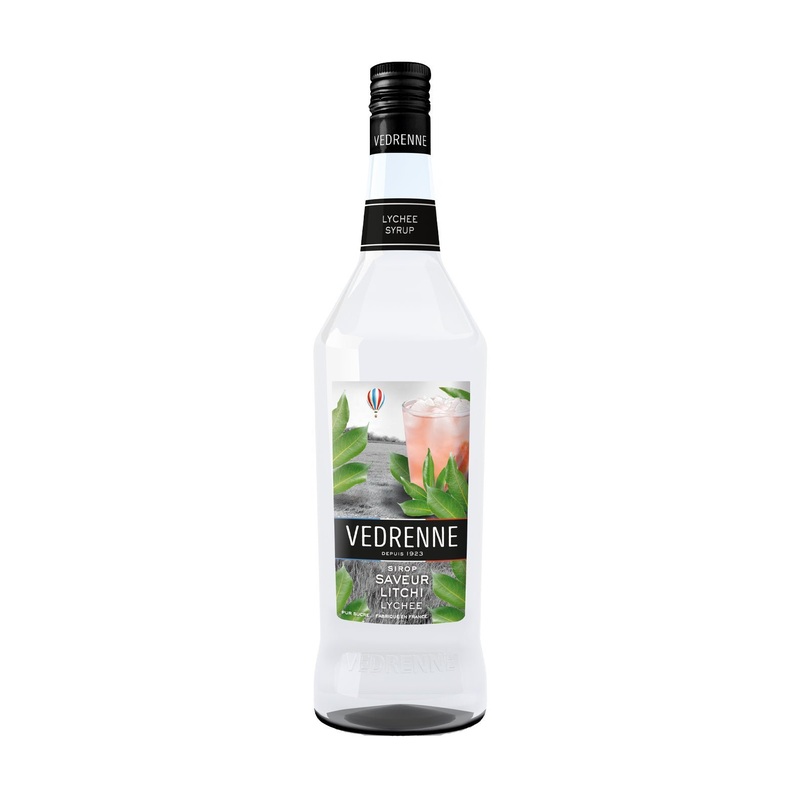 Vedrenne Lychee Syrup 0% 1000ml