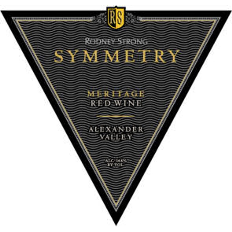 Rodney Strong Symmetry Alexander Valley Red Wine 2017 Rated 91JD