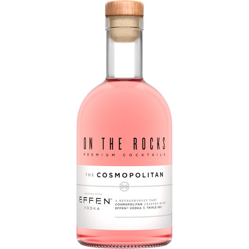 On The Rocks Effen Vodka The Cosmopolitan Ready-To-Drink Cocktail 375ml