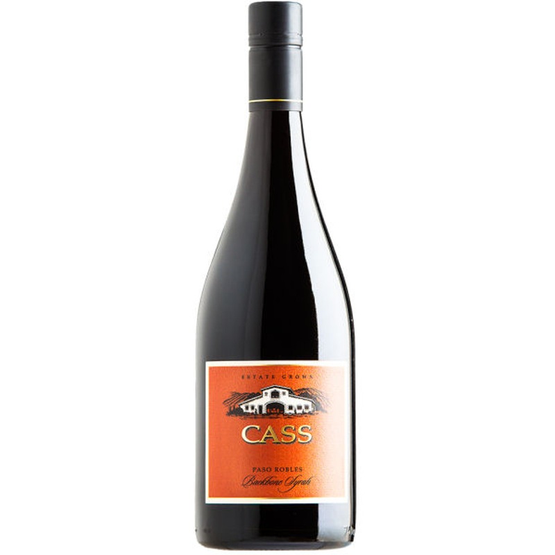 6 Bottle Case Cass Paso Robles Backbone Syrah 2020 Rated 92WE w/ Shipping Included