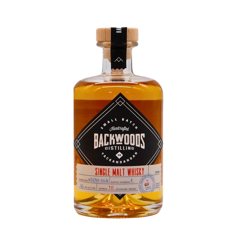 Backwoods Single Malt White oak Expression 46% 500ml