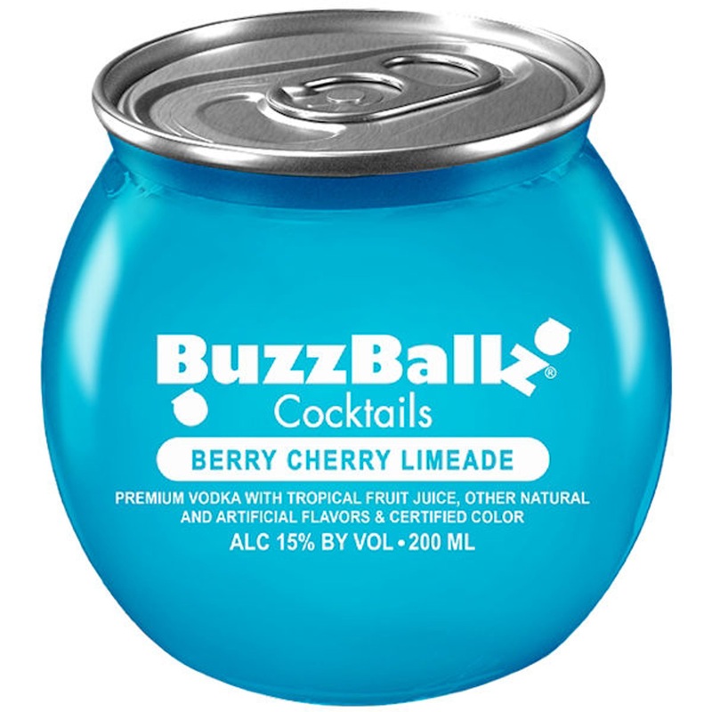 BuzzBallz Berry Cherry Limeade Cocktail 200ml