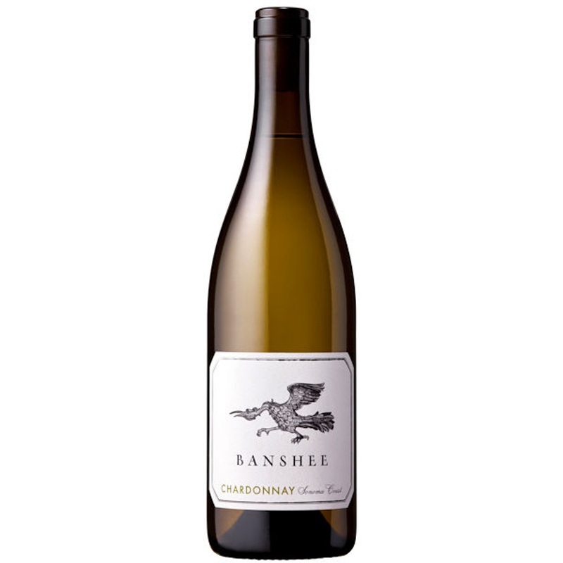12 Bottle Case Banshee Sonoma Coast Chardonnay 2019 w/ Shipping Included