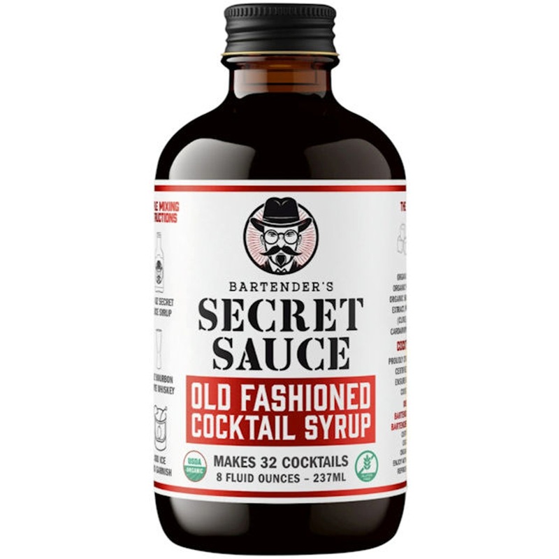 Bartender’s Secret Sauce Old Fashioned Cocktail Syrup 8oz