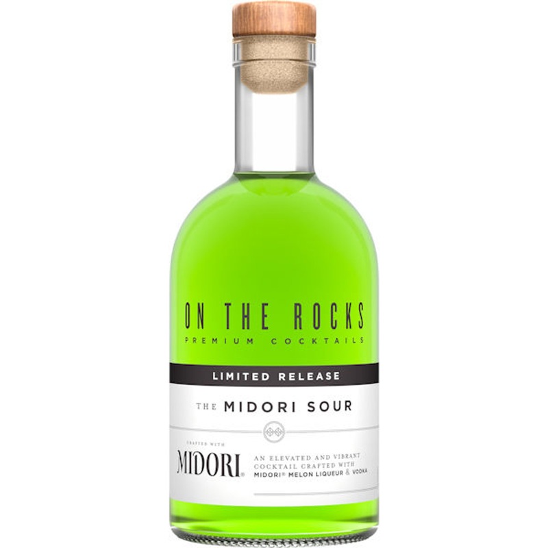 On The Rocks Midori Sour Ready-To-Drink Cocktail 375ml