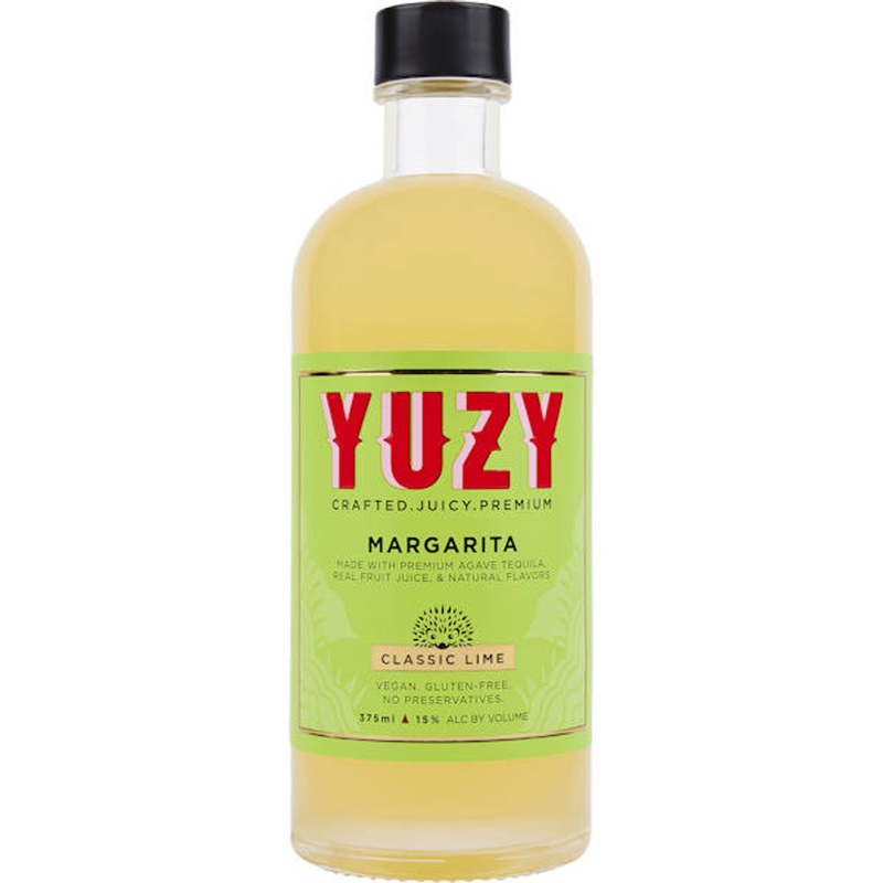 Yuzy Margarita Classic Lime Ready To Drink Cocktail 375ml
