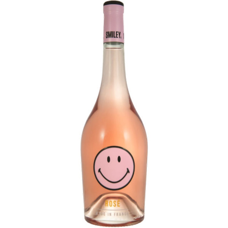 6 Bottle Case Smiley Wines Vin de France Rose NV w/ Shipping Included