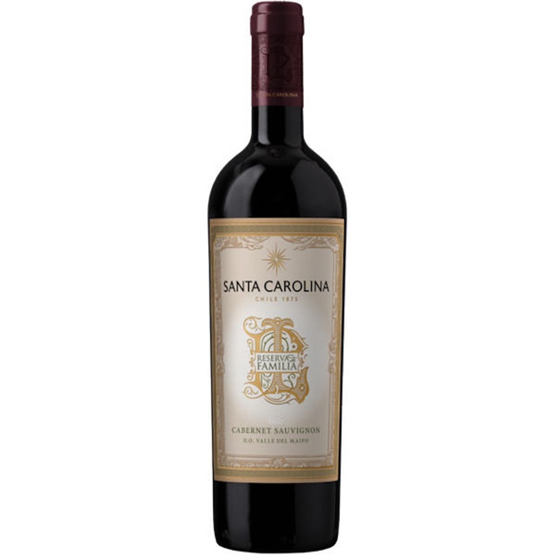 6 Bottle Case Santa Carolina Reserva de Familia Cabernet 2018 (Chile) Rated 91WA w/ Shipping Included