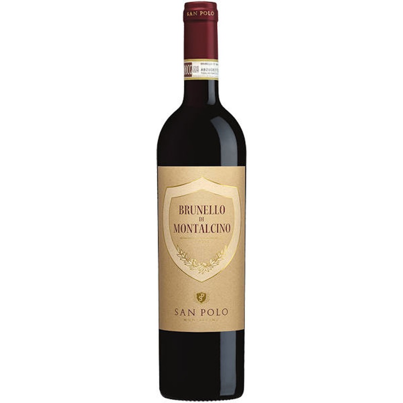 6 Bottle Case San Polo Brunello di Montalcino DOCG 2018 Rated 97JS w/ Shipping Included