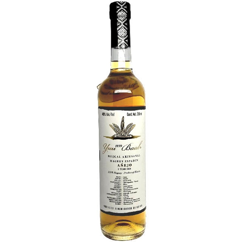 Yuu Baal Anejo Espadin Mezcal 750ml
