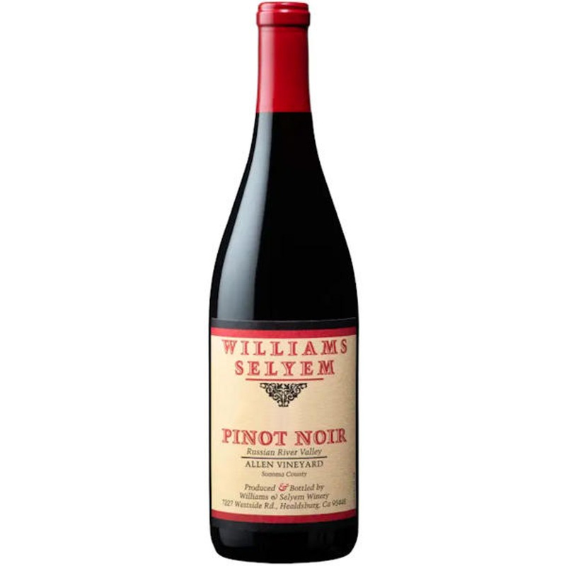 Williams Selyem Allen Vineyard Russian River Pinot Noir 2022 Rated 97JS