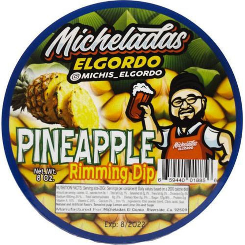 Micheladas El Gordo Pineapple Rimming Dip 8oz