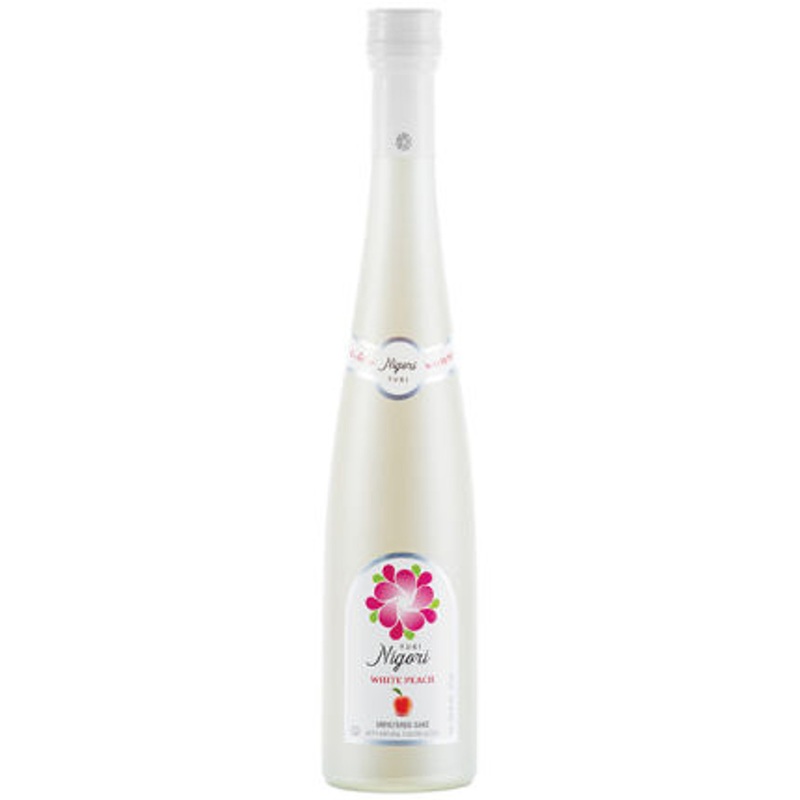 Yuki Nigori White Peach Flavored Sake 375ml