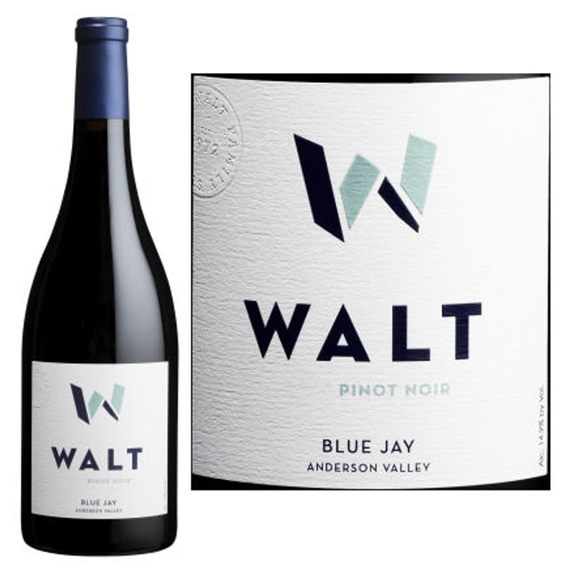 6 Bottle Case Walt Blue Jay Anderson Valley Pinot Noir 2022 Rated 93WE w/ Shipping Included