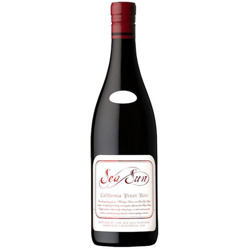 6 Bottle Case Sea Sun California Pinot Noir 2022 w/ Shipping Included