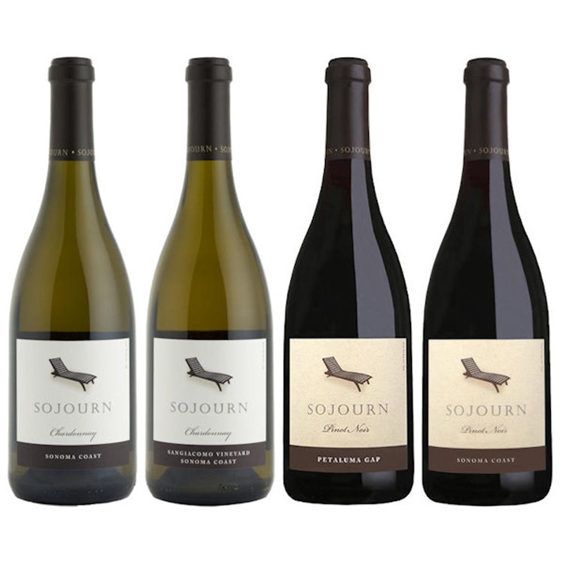 4 Bottle Sojourn Cellars Variety Pack w/ Shipping Included