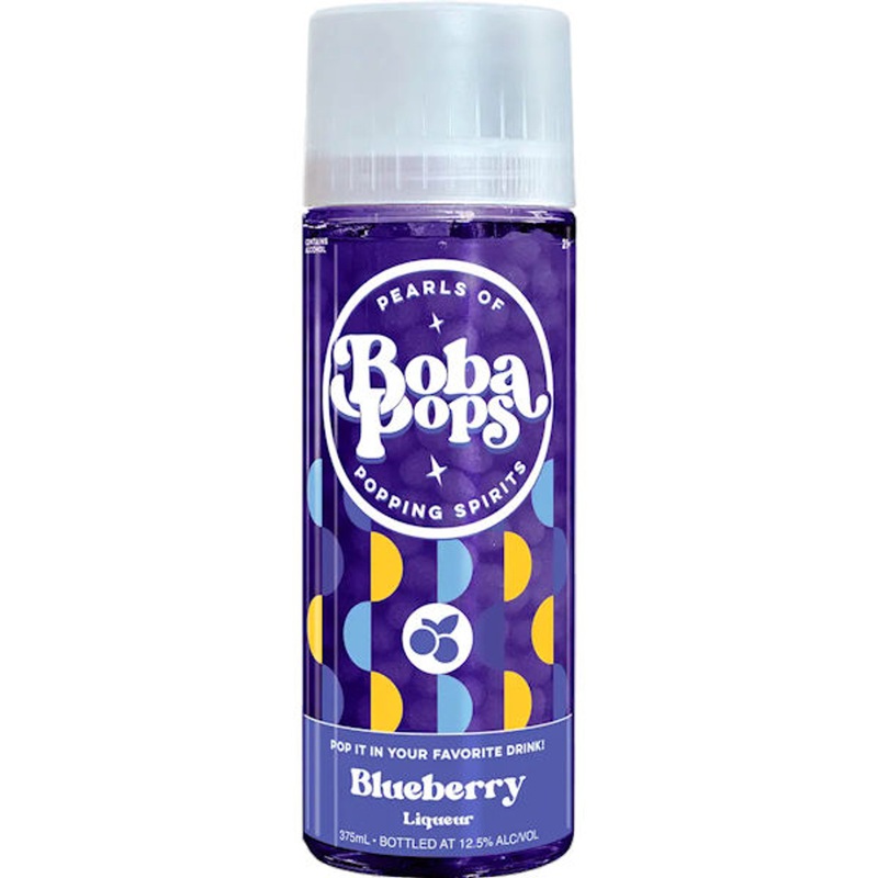 Boba Pops Popping Blueberry Liqueur 375ml