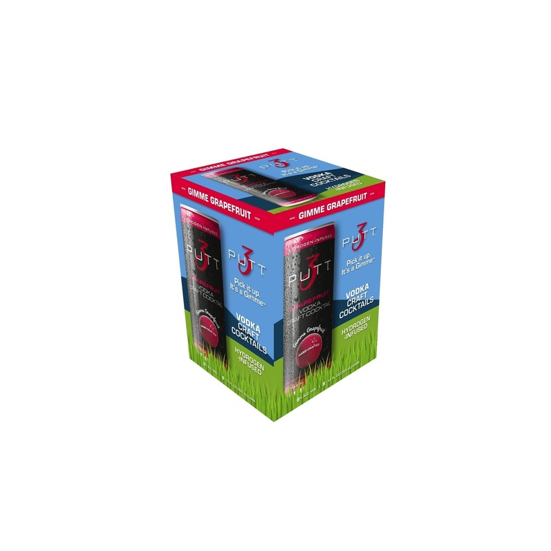3 PUTT Gimme Grapefruit 4pk 12 oz.