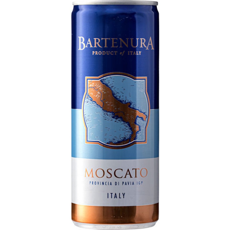 Bartenura Moscato Provincia di Pavie 250ml 4-Pack Can NV (Italy)