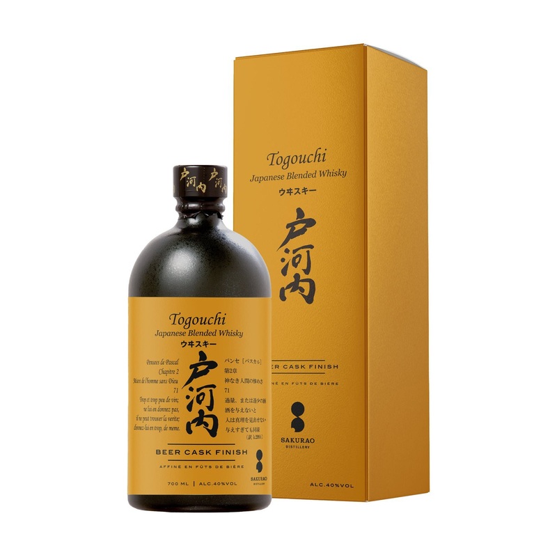 Togouchi Blended Beer Cask Finish Japanese Whisky 40% 700ml