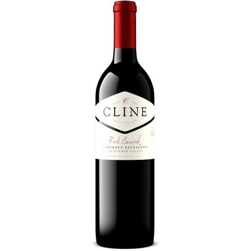 6 Bottle Case Cline Cellars Rock Carved Alexander Cabernet 2022 Rated 99 DOUBLE GOLD w/ Shipping Included