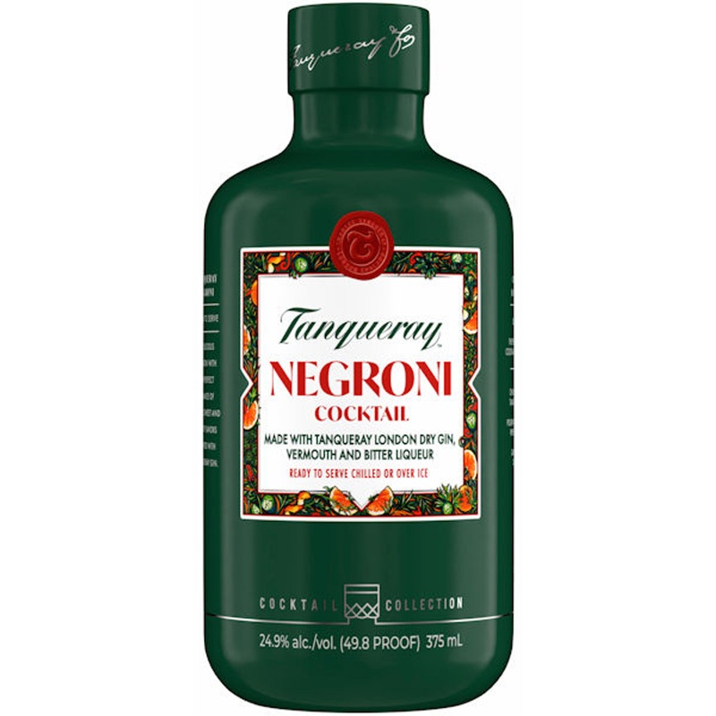 Tanqueray Negroni Ready To Drink Cocktail 375ml