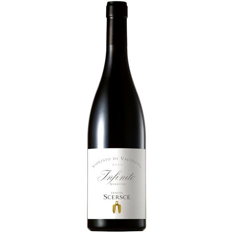 6 Bottle Case Tenuta Scersce Sforzato di Valtellina Nebbiolo Infinito DOCG 2018 Rated 92JS w/ Shipping Included