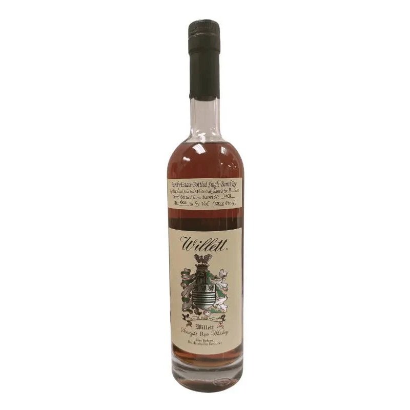 Willett Family Estate 11 Year Single Barrel Rye #2431 Rye Here Rye Now 120.2 Proof