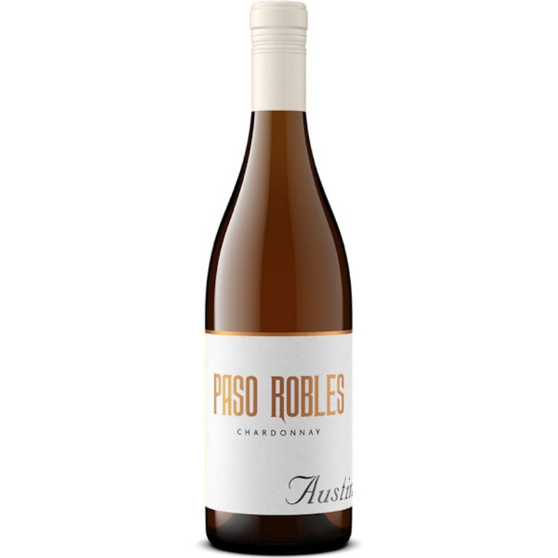 12 Bottle Case Austin Paso Robles Chardonnay NV w/ Shipping Included