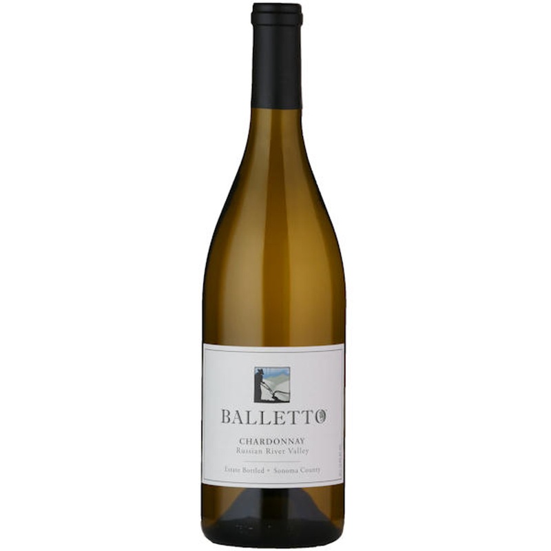12 Bottle Case Balletto Russian River Chardonnay 2019 w/ Shipping Included