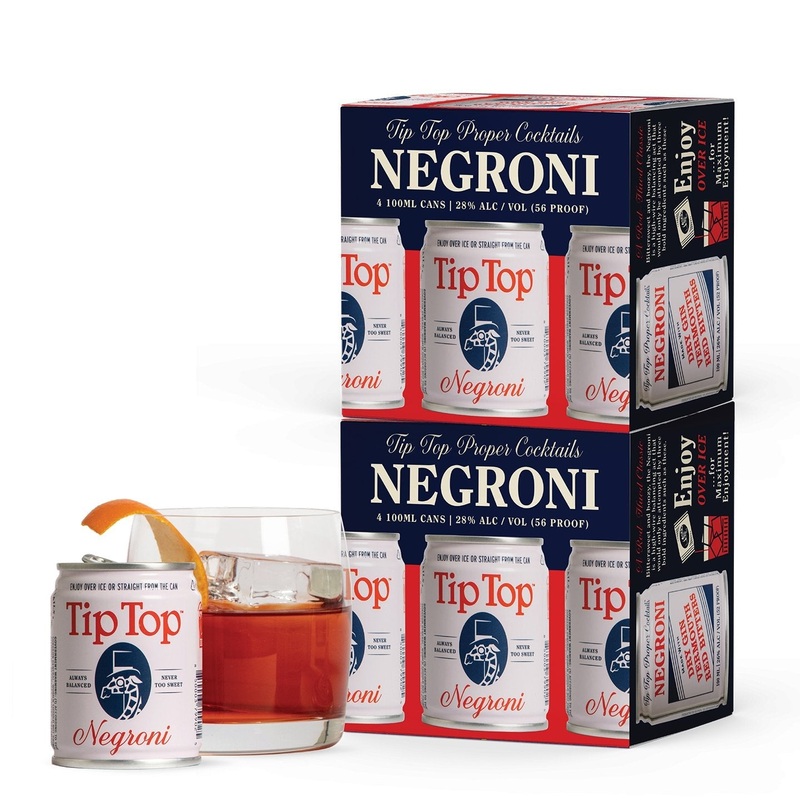 Tip Top Cocktails Negroni|8-Pack|12-Pack|4-Pack|100ml Can
