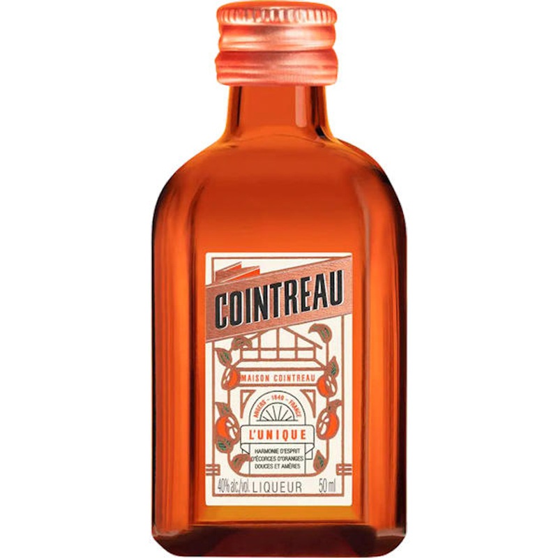 50ml Mini Cointreau Triple Sec Orange Liqueur