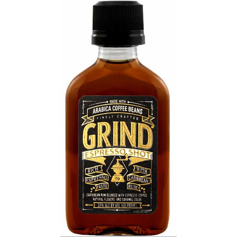 50ml Mini Grind Espresso Shot Rum Liqueur