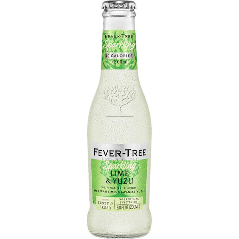 Fever Tree Sparkling Lime & Yuzu 6.8oz 4-Pack