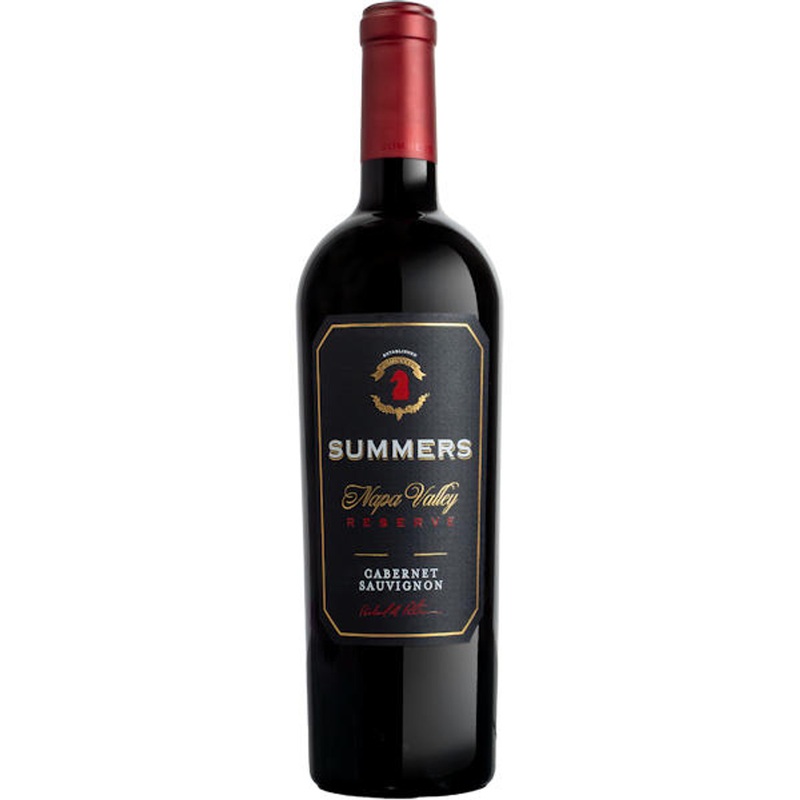 6 Bottle Case Summers Reserve Napa Cabernet 2021 w/ Shipping Included