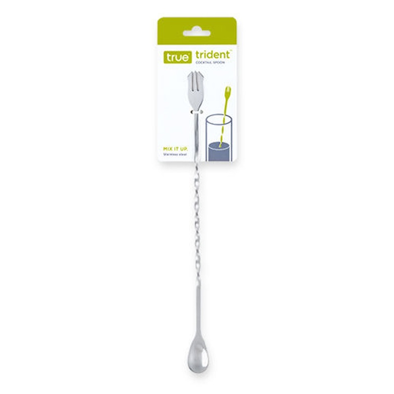 True Trident Cocktail Bar Spoon