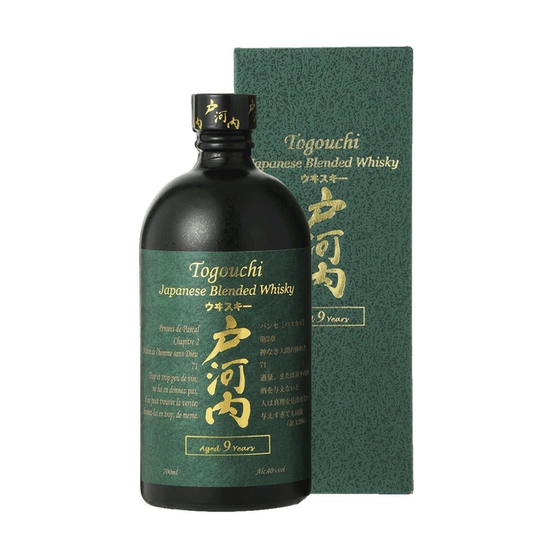 Togouchi 9 years Japanese Whisky 40% 700ml