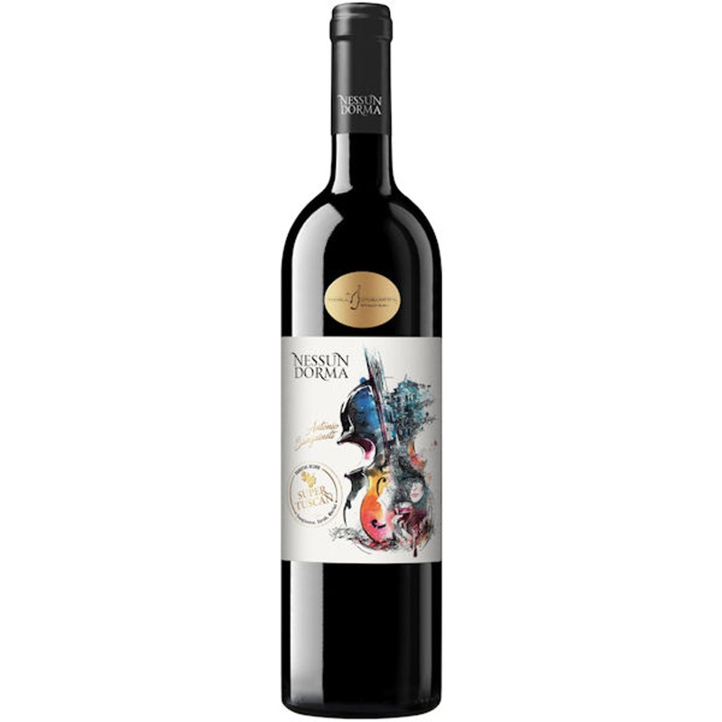 12 Bottle Case Antonio Sanguineti Super Tuscan Nessun Dorma IGT 2023 (Italy) w/ Shipping Included