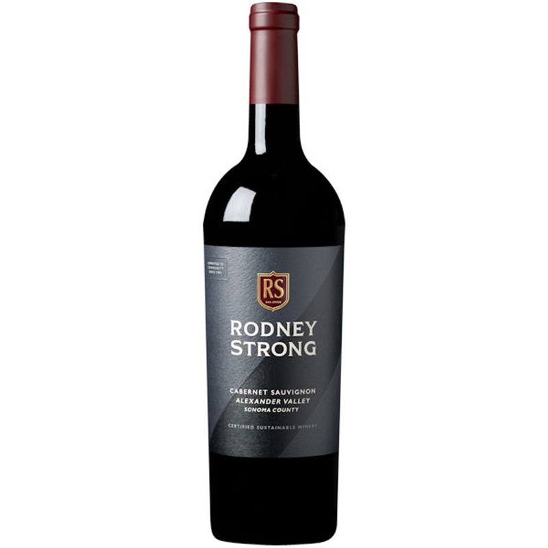 6 Bottle Case Rodney Strong Estate Alexander Cabernet 2021 w/ Shipping Included