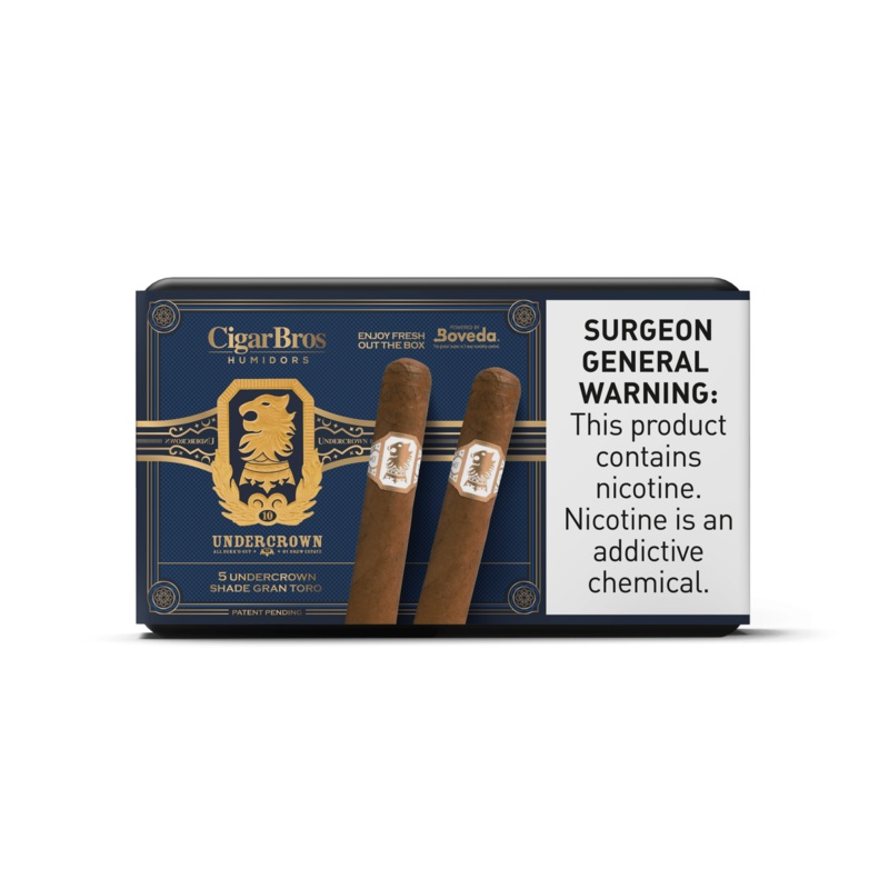 UnderCrown by CigarBros|5ct UnderCrown Shade Gran Toro + 5% Discount + Free Humidor|10ct UnderCrown Shade Gran Toro + 7% Discount + FREE Humidor|20ct UnderCrown Shade Gran Toro + 9% Discount + FREE Humidor|5ct UnderCrown Maduro Gran Toro + 5% Discount + F